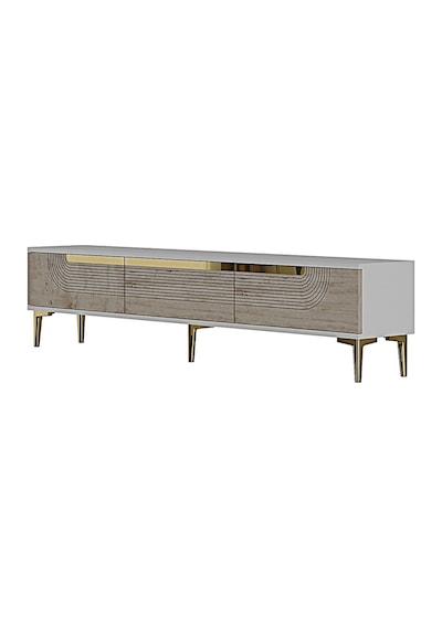 Tsa1805btg - Meyra Tsa180 Tv Stand, Tv Sehpası Ve Tv Ünitesi Beyaz-traverten-gold 180cm Tsa1805btg - Meyra Tsa180 Tv Stand, Tv Sehpası Ve Tv Ünitesi Beyaz-traverten-gold 180cm
