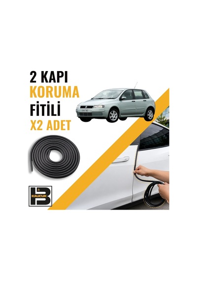 Fiat Stilo Kapı Koruma Fitili-iki Kapı-siyah-bm1256