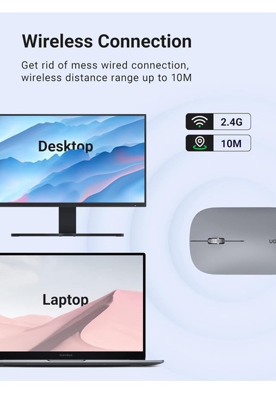 Kablosuz Fare, 2,4 Ghz Usb Bağlantısı, Maks. 4000 Dpi, 18 Ay Pil Ömrü. Pc, Mac, Dizüstü Bilgisayar, Windows 11, 10, 8.1, 7, Macos, Linux Ile Uyumlu Gri 76280015 Kablosuz Fare, 2,4 Ghz Usb Bağlantısı, Maks. 4000 Dpi, 18 Ay Pil Ömrü. Pc, Mac, Dizüstü Bilgisayar, Windows 11, 10, 8.1, 7, Macos, Linux Ile Uyumlu Gri 76280015