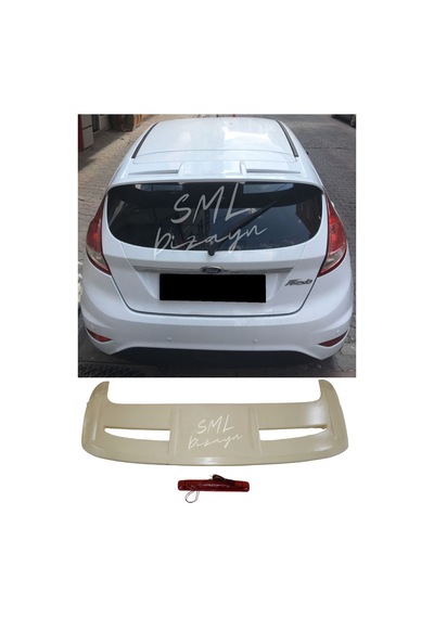 Ford Fiesta 2009-2017 ST Spoiler (Plastik) Fiesta Spoyler-Kanat
