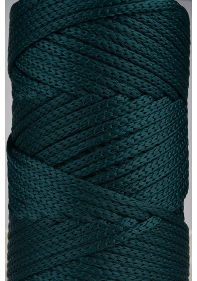 5 Mm - 400 Gr Polyester Makrome Ipi Yeşil 95 M Polyester Makrome Ip Supla Ip Ve Çanta Ipliği
