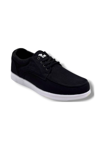 Dakırs 023-26 Keten Anatomik Casual Bağcıklı Erkek Ayakkabı Siyah