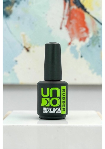 Uno Rubber Base Coat 15ml Protez Tırnak Jeli Baz Kat Rubber Base Gel Rubber Base
