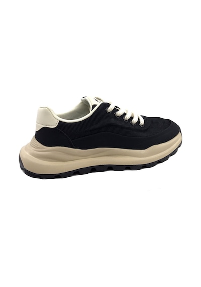 Gamelu 25ym Meks Siyah Bej Erkek Sneaker Spor Ayakkabı Siyah-bej