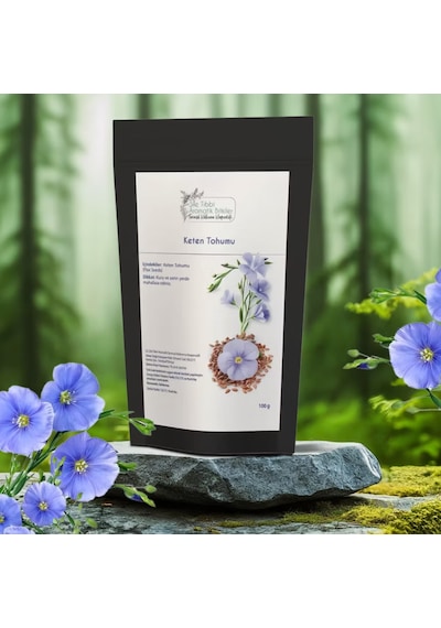 Keten Tohumu Doğal Katkısız - Aromatik Bitkiler Kooperatifi Keten Tohumu 100 Gr