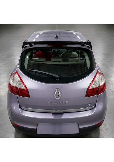 Renault Megane 3 Üniversal Spoiler Boyasız Plastik