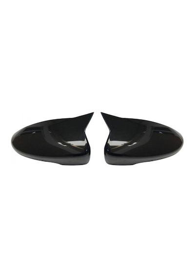 Seat Leon Mk2 Batman Yarasa Ayna Kapağı Piano Black 2009-2012