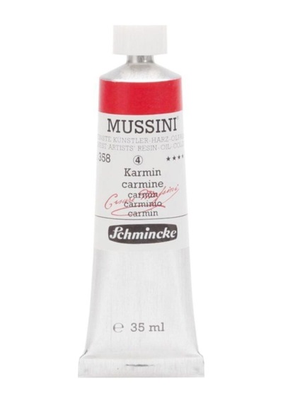 Schmincke Mussini Artist Yağlı Boya 35 ML Seri 4 358 Carmine