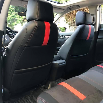 Reis Dizayn Honda Cıvıc Uyumlu Özel Dikim Koltuk Kılıfı 01