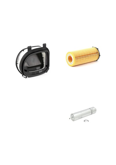 Sardes Filtre Seti Bmw X5 E70 4.0 D Dizel 306 Beygir 2007-2012 3lü Hava + Yağ F. + Yakıt Filtre