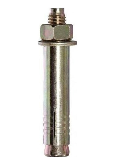 M16x120 Cıvatalı Borulu Çelik Dübel 10 Adet 1