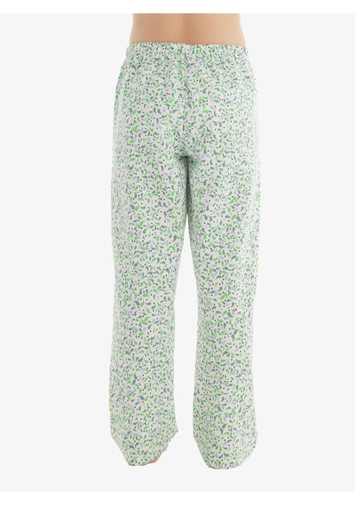 Kız Çocuk Pijama Altı 51826 - Çiçek Baskılı Baskılı