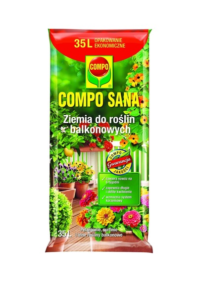 Compo 4051 Balkon Bitkileri İçin Toprak 35 L