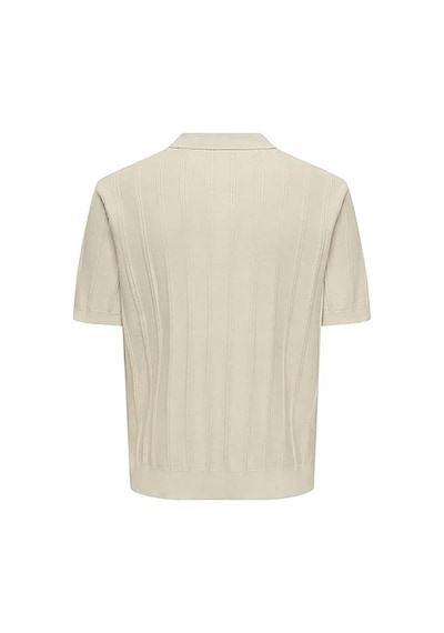 Only & Sons Onsthıjs Rlx Ss Polo Knıt Erkek Gray T-shirt - 22036558