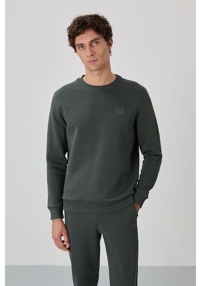 Tommy Life Andy Haki Şardonlu Erkek Eşofman Takım - 85190 Haki