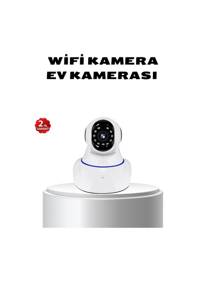 Full Hd Akıllı Ip Kamera Gece Görüşlü Hareket Sensörlü Çift Yönlü Ses Ve Online Kayıt Özellikli