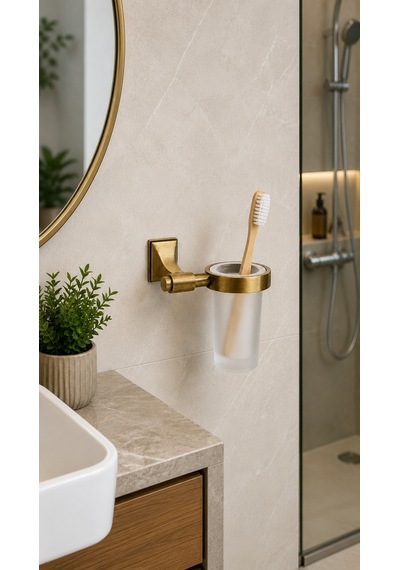 Borderlıne Diş Fırçalığı Antik Saten Ba1002 007 Abm-c1 Altın
