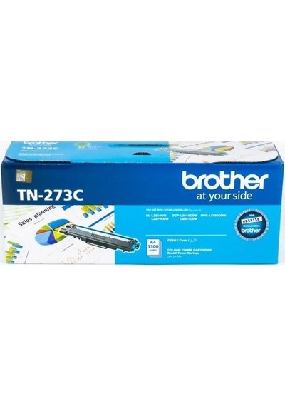 Brother Tn 273c Mavi Toner 1300 Sayfa