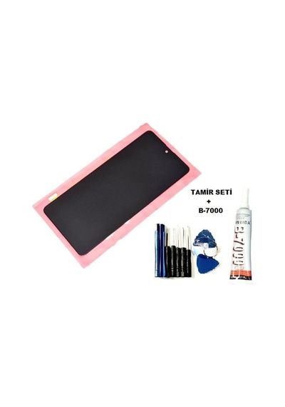 Tkgz Samsung Galaxy Uyumlu A71 A715 Lcd Ekran Dokunmatik B-7000+tamir Seti
