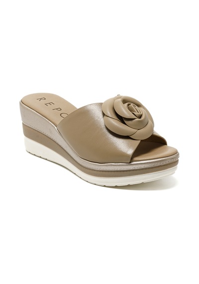 Terlik Kadın Diğer 84147-e5 Repo Beige Bej