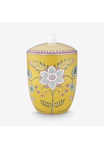 Pip Studio Sarı Porselen Saklama Kabı 1500 Ml