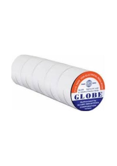 Globe İzole Bant Beyaz 10'lu