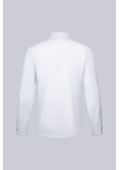 Hatemoğlu Beyaz Slim Fit Desenli Slim Yaka Pamuklu Uzun Kollu Klasik Gömlek 34311 4111993