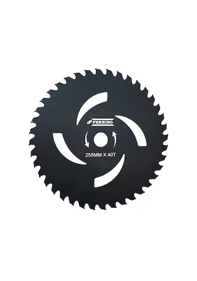 Ferrino Motorlu Tırpan 4d Daire Elmas Bıçak Siyah Testere 255 Mm