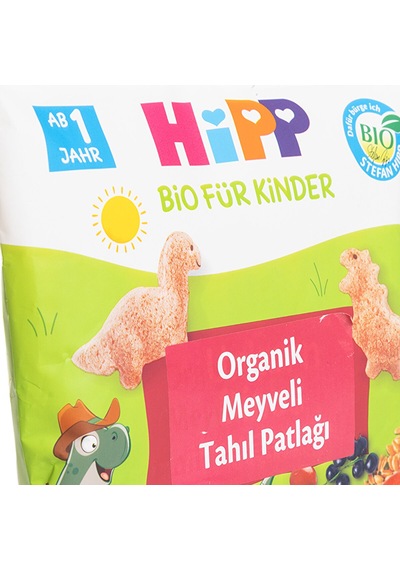 Hipp Hıpp-9710 Organik Meyveli Tahıl Patlağı 30 G