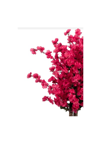 Rüzgar Yapay Çiçekçilik 90 Cm Fuşya Renk Bahardali Ağacı Fusya