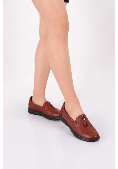 Dgn 603 Kadin Comfort Ayakkabi Taba
