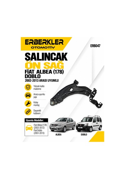 Fıat Albea 178 -doblo Salıncak Ön Sag 2002-2013 Arası Uyumlu - Erb1938