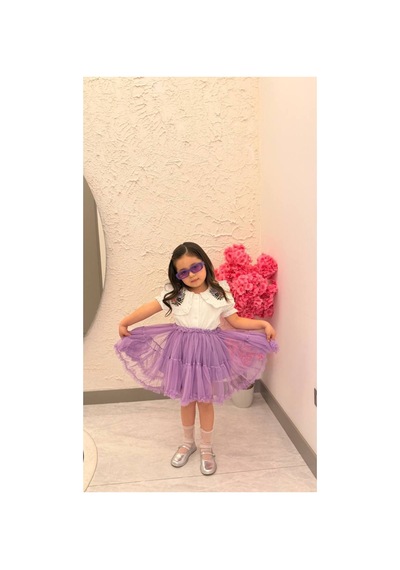 Genel Markalar Luniva Butik Kız Çocuk Nakış Detaylı Gömlek Ve Tül Etek Takımı Pembe / Lila / Lacivert Seçenekli Mor Genel Markalar Luniva Butik Kız Çocuk Nakış Detaylı Gömlek Ve Tül Etek Takımı Pembe / Lila / Lacivert Seçenekli Mor