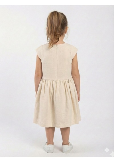 Xo Kids Kız Çocuk Elbise + Bolero 2-5 Yaş 52122 Bej Xo Kids Kız Çocuk Elbise + Bolero 2-5 Yaş 52122 Bej