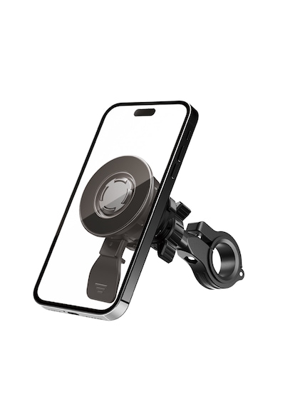 Knmaster Tt-700 Titreşim Önleyicili Motosiklet Telefon Tutucu SİYAH,GRİ