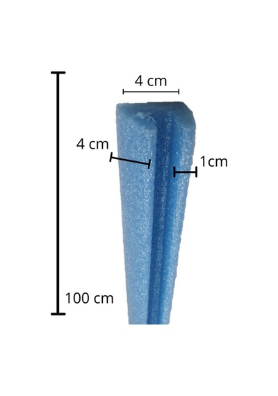 Koruyucu Sünger Profil Köşebent 10 Adet 100 CM