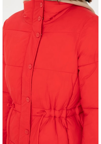 U.s. Polo Assn. Kadın Kırmızı Kaban 50291304-vr030 Kırmızı