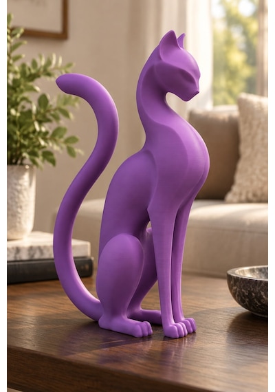 Kedi Anıtı Figürlü Dekoratif Biblo 83021022