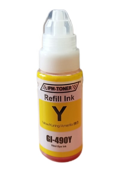 Canon Gı-490 Sarı Uyumlu Mürekkep 70ml Pıxma G1410/g2410/g3410/