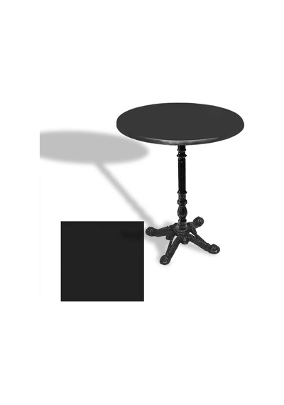 Çipa 1004 Döküm Ayak Yuvarlak Masa Çap 60cm - Werzalit, Wermodin Ve Allzalit Tabla - Siyah Çok Renkli Çipa 1004 Döküm Ayak Yuvarlak Masa Çap 60cm - Werzalit, Wermodin Ve Allzalit Tabla - Siyah Çok Renkli