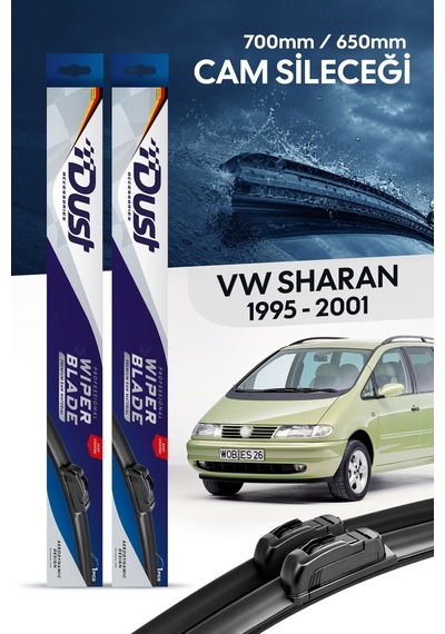 Volkswagen Sharan Silecek Takımı 1995-2001 Uyumlu 700mm/650mm
