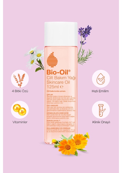 Çatlak Karşıtı & Leke Karşıtı Nemlendirici Cilt Bakım Yağı 125 Ml - 2 Adet Set