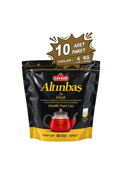 Altınbaş Demlik Poşet Çayı 5gr 80 Adet Onlu Paket