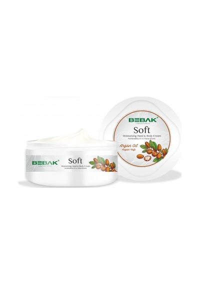 Bebak Soft Argan Yağı Özlü Nemlendirici El ve Vücut Kremi 300 ML