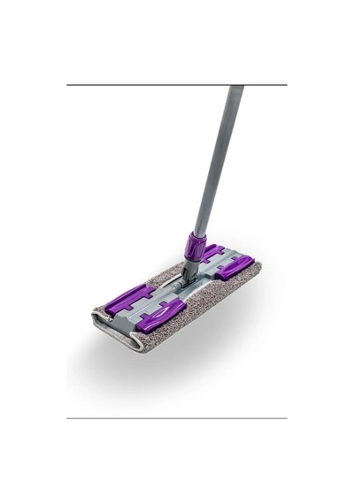 Loyalclean Mop Set 1 Adet Yedek Bez Hediyeli - Islak Mendil Uyumlu Yüzey Temizlik Mandallı Mop Set