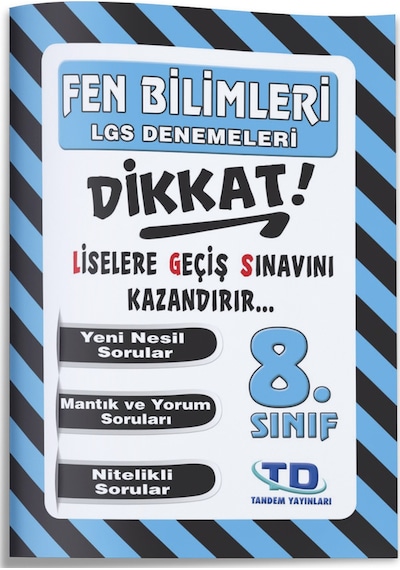 8.sınıf Lgs Fen Bilimleri Dikkat Denemeleri