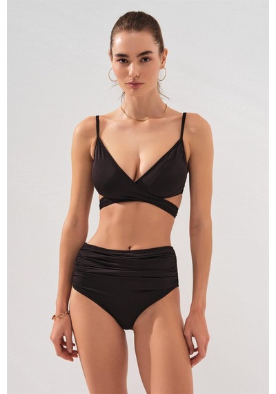 Pierre Cardin 231236 Sasha Belden Bağlamalı Bikini Siyah