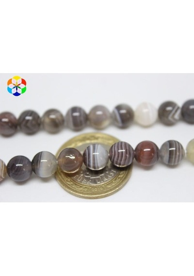 Botswana Akik Taşı Dizi 8Mm