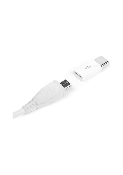 Dark USB3.1 TypeC Erkek Micro USB2.0 Dişi Dönüştürücü Beyaz
