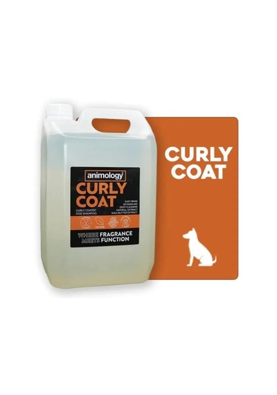 Animology Curly Coat Kıvırcık Tüylü Köpekler İçin Hacim Verici Ve Kabartıcı 1:20 Konsantre Şampuan 5 Lt